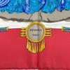 Hermes Carre 90 MEXIQUE Scarf Multicolor Women Used