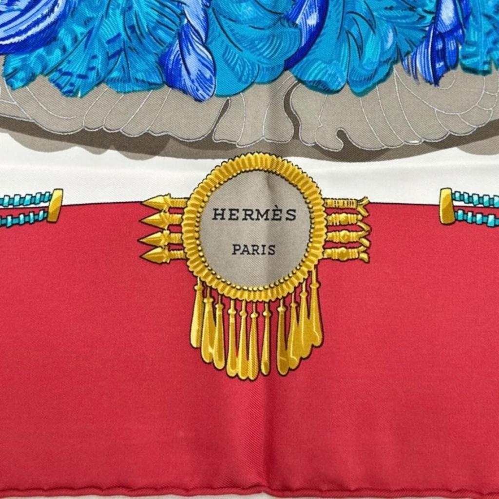 Hermes Carre 90 MEXIQUE Scarf Multicolor Women Used