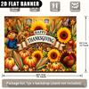 1 Piece of 2D Flat Banner. Autumn Harvest Season Harvest-themed Thanksgiving Banner Poster.zyc