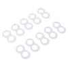 10PCS Silicone Ingrown Toenail Correcting Tool Washable Reusable Paronychia Care Corrector for Keep