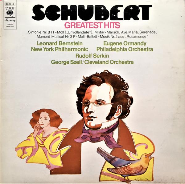 LP Record SCHUBERT  Schubert Greatest Hits S30013 1972 Netherland Classical Used