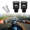 Dirt Pit Bike Motorcycle Handlebar Risers Clamp Set Aluminum Fits 22mm/25mm Handlebars Fit for Enhancing Riding Postures