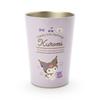 Sanrio Stainless Steel Tumbler 400ml Purple Vacuum Kuromi Kuromi Character 125229 SANRIO