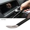 6Pcs Portable Auto Door Clip Trim Removal Tools Kits Car Dashboard Audio Radio Panel Repair Metal Removal Pry Disassembly Tool