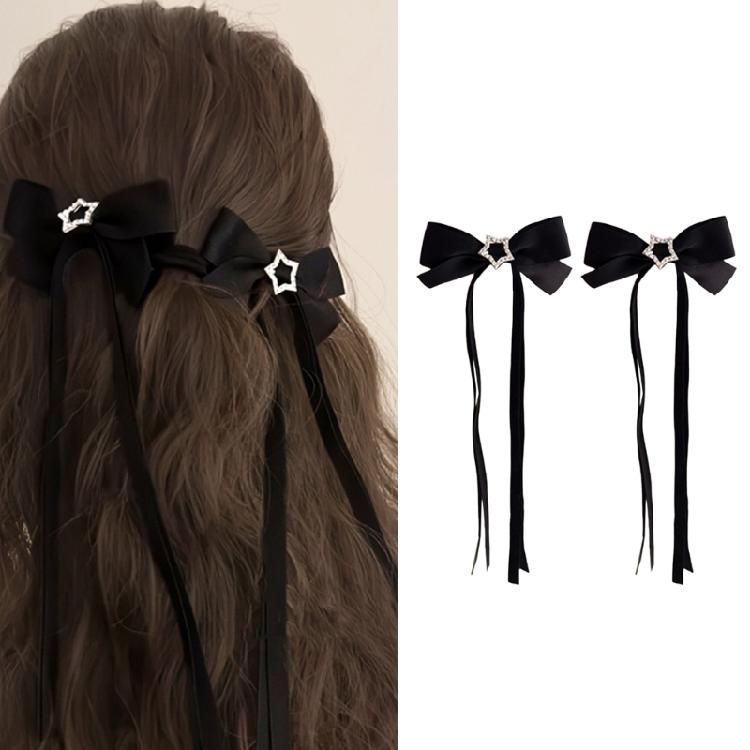 Sweet Bowtie Hair Clip Girls Hair Styling Clip Antislip Women Hair Decoration