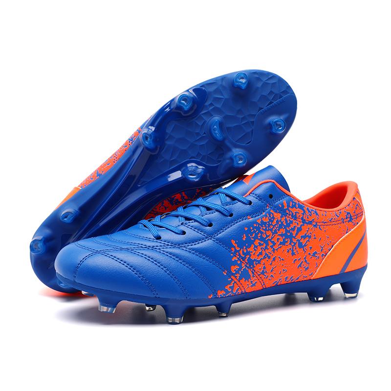 Men's Football Shoes Professional Teen's Soccer Boots Adults Society Football Cleats Ultralight Training Outdoor Soccer Sneakers