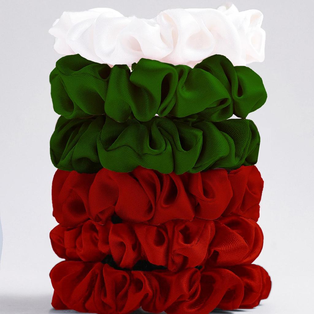 Multicolor Large Intestine Satin Hair Ties - Simple, Versatile, Quality-Rich Small Intestine Rings