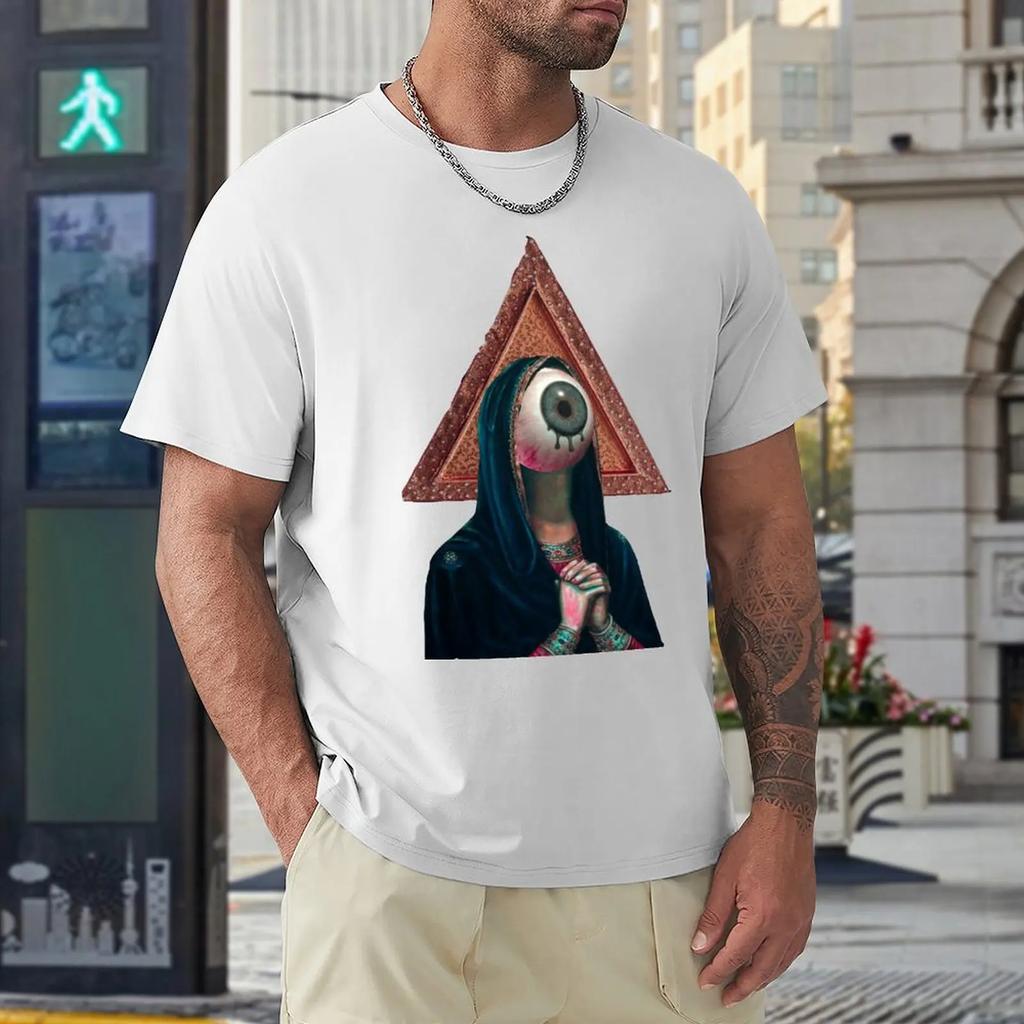 Mother's Day All Seeing Men's Fresh T-shirt Sport T-shirts Graphic Humor Graphic Aactivity Competition USA Size