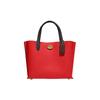 Handbag Willow 24 Color Block Turn Lock Detachable Shoulder Strap Split Cow Leather Tote Bag Tote Bag Shopping Bag Shoulder Crossbody Medium