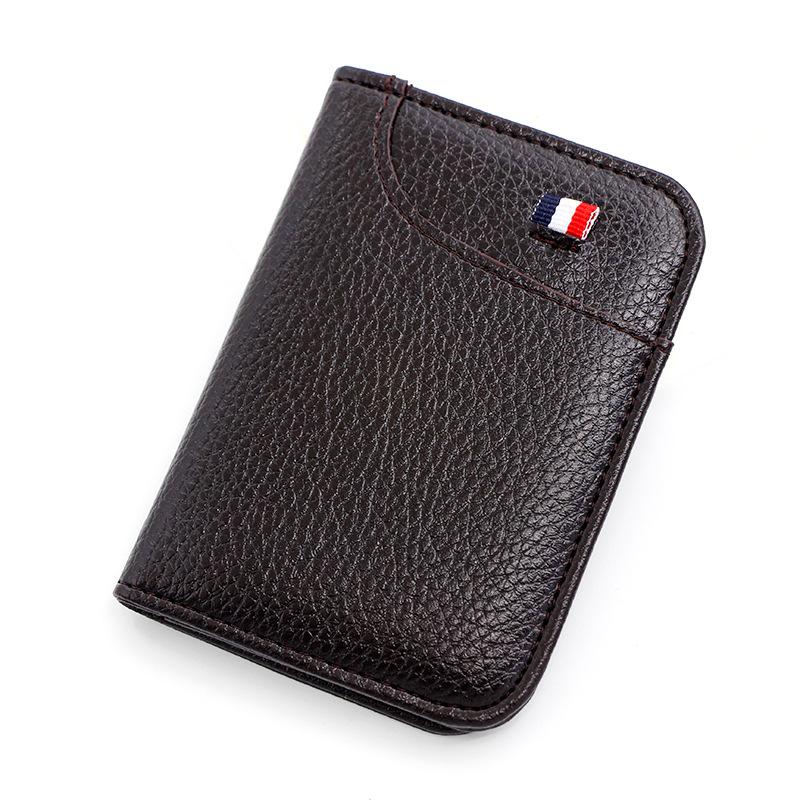 1Pc Luxury Card Bag Multi Functional Thin Multi Slot Mini Pocket Coin Wallet