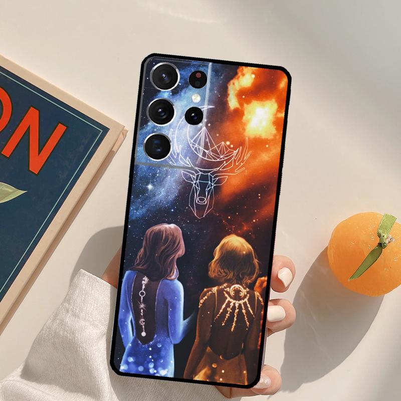 

A Court of Mist Fury Sarah J Maas Phone Case For Samsung Galaxy S22 S23 S21 S20 FE Ultra S8 S9 S10 Plus Note 10 20 Ultra Cover Galaxy S23