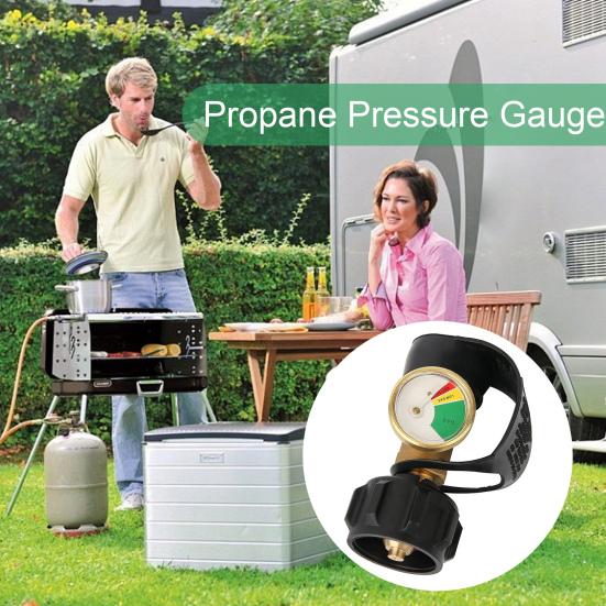 Propane Tank Gauge Gauge Easy Installation Level Indicator Universal Propane Widely Used Color Coded