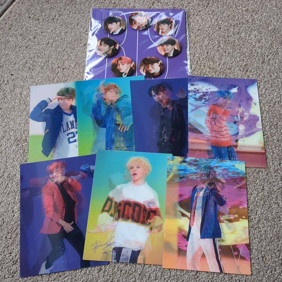 

[USED] BTS DICON Lenticular Postcard Photobook with Can Badge