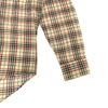 Sears 70s vintage Check Pattern Long sleeve PERMA-PREST shirt Beige Women Used