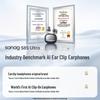 SANAG S8S Ultra Open-Ear Clip-On AI Translator Headphones