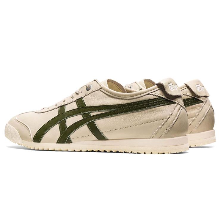 ONITSUKA TIGER Mexico 66 Kulatá špička Pohodlné Protiskluzové Odolné Nízké Lifestylové Ležérní Boty Unisex tenisky Světle zelené 1183A872-201