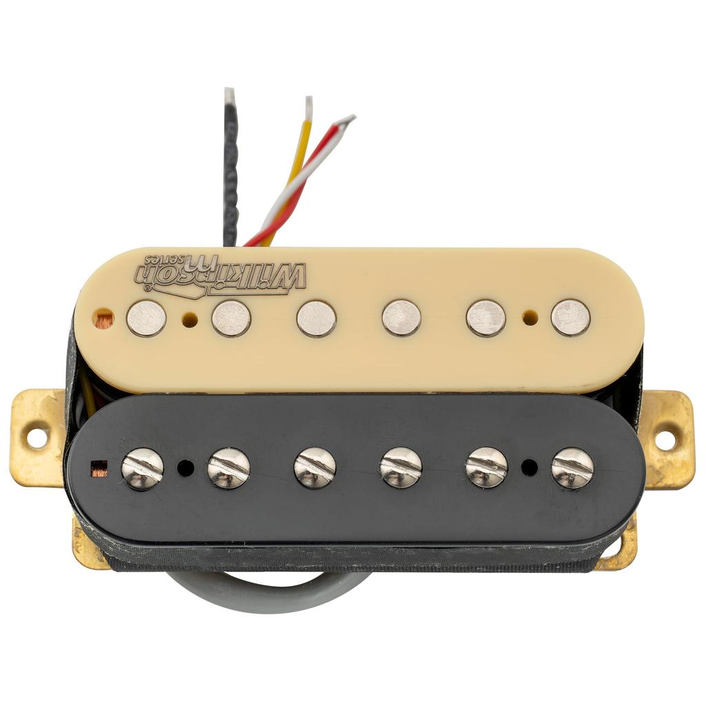 Wilkinson Vintage Classic Alnico 5 Overwind Open Humbucker Pickup PU Neck for Electric Zebra Guitar,