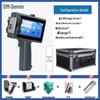 T10 Compact Handheld Inkjet Printer for Production Date, Batch Number, QR Code, and Label Printing