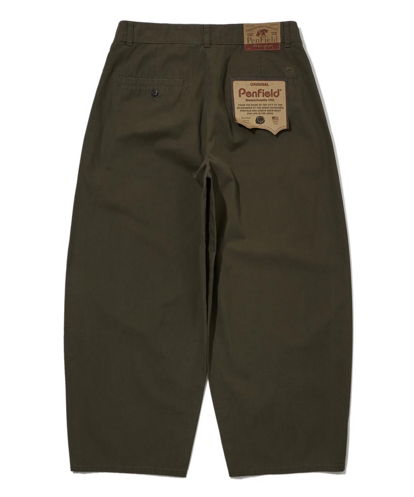 PENFIELD Barrel Cotton Pants Olive_Fs1Wp02U
