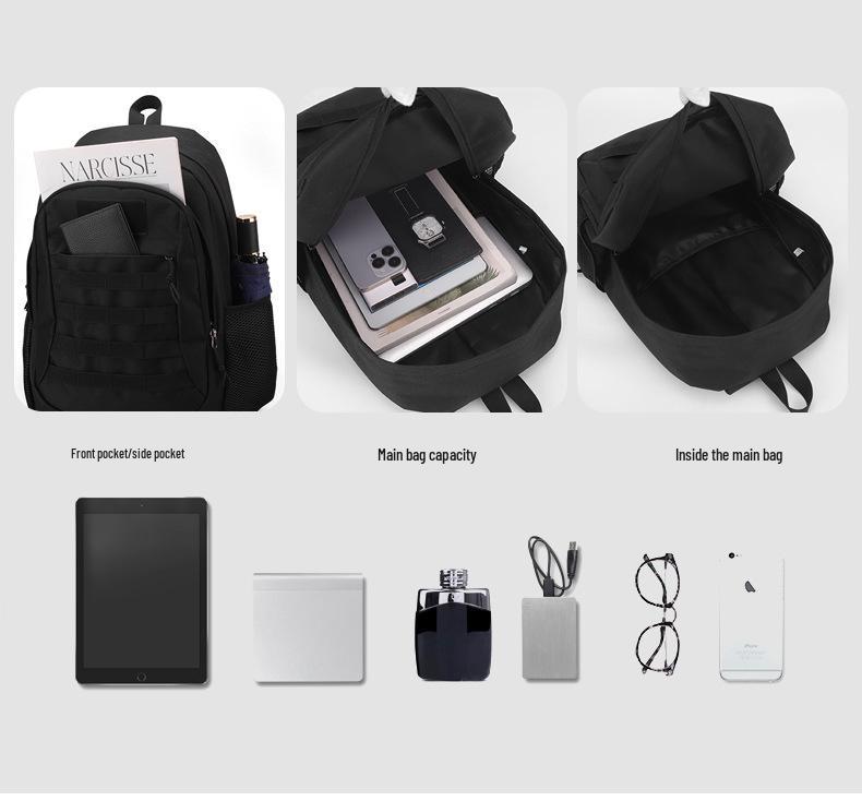 Large Capacity Camouflage Outdoor Backpack - Multifunctional Hiking, Climbing, Cycling, and Tactical Bag