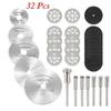Diamond Cutting Discs Metal Saw Blade Set HSS Mini Circular Saw Blade For Rotary Tools Resin Cut-Off Wheels Diamond