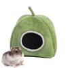 Hamster Hideout Cozy House Bed for Chinchilla Ferret Hedgehog Sugar Glider Hammock 2 In 1 Small Pet Tent Cage Cave Habitat