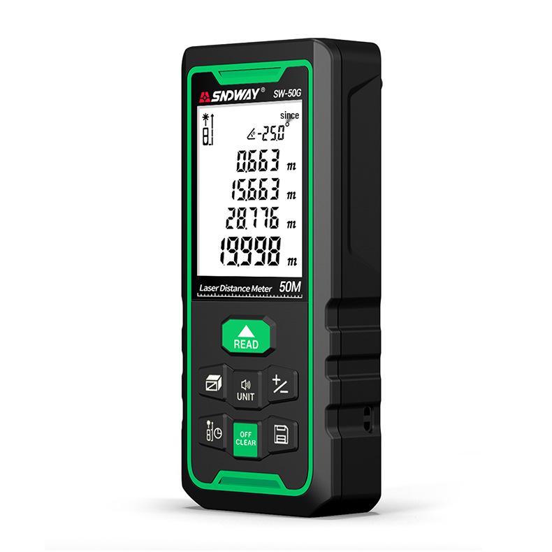 SNDWAY High-Precision Laser Distance Meter and Electronic Ruler.