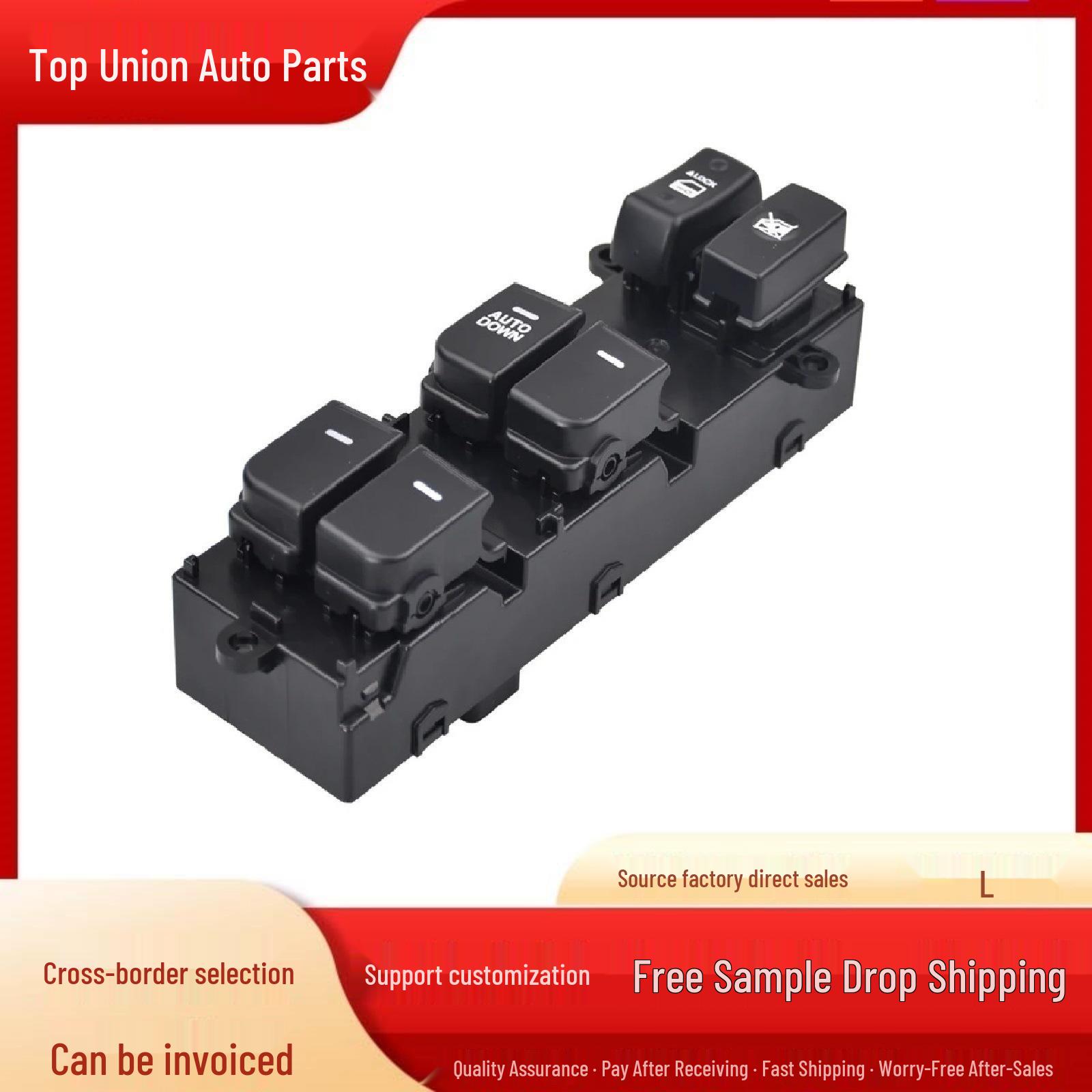 

93570-2K010 Power Window Master Switch for 2009-2013 Kia Soul. Electric