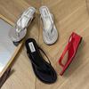 Retro Thick-soled Flip-flops Height-increasing Shoes Versatile Anti-slip Flip-flops