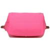 Longchamp Le Pliage 28 Knoop Ritssluiting Lange Handgreep Leer Knoopvormige Schouder Tote Tas Kleine Dames Handtassen Roze 2605089P73