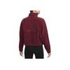 New Nike POLAR ONE TF HZ TOP Sweatshirt Women's Burgundy HV8465-677