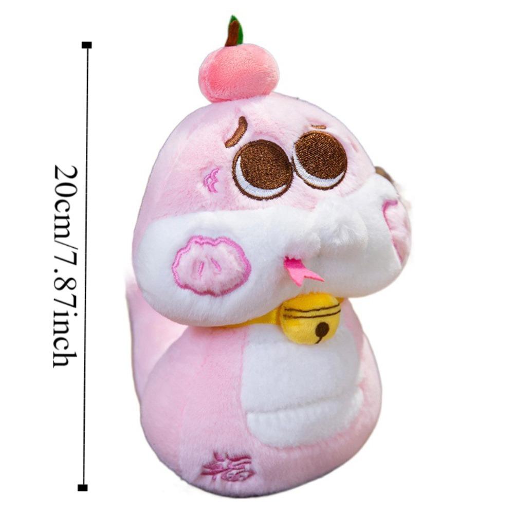 Good Luck Snake Year Plush Toy Chinese Style Snake Doll Toy Snake Year Mascot Toy  Home Decor