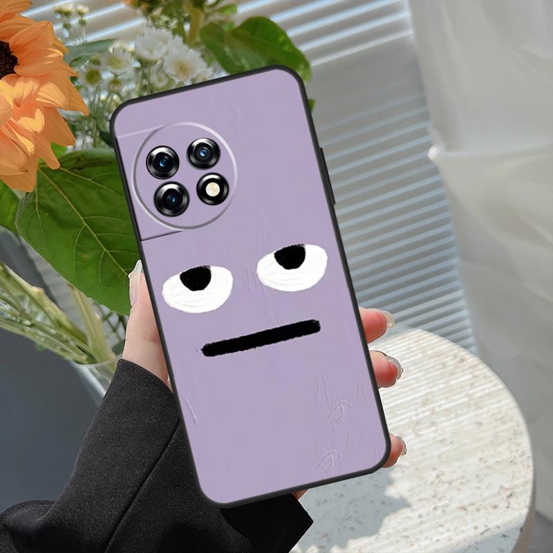 Funny Expression Case For OnePlus Nord 5 CE 2 3 4 Lite N20 N30 OnePlus 13T 13R 15 13 12 11 10 10T 8T 15R Cover