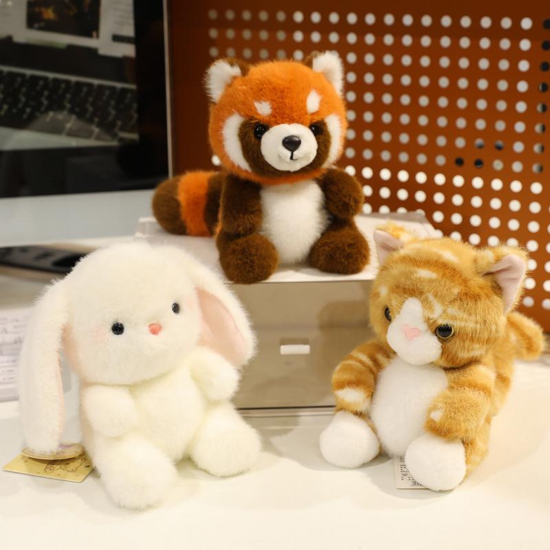 Cute Cute Animal Puppy Dog Baby Elephant Doll Plush Toy Cat Doll Child Company Soothing Doll