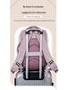 Compact, Lightweight 40*25*20 Carry-On Bag with Vacuum Bag Option, Versatile Double Shoulder Backpack, Ideal for Air Travel, Women-Friendly Design