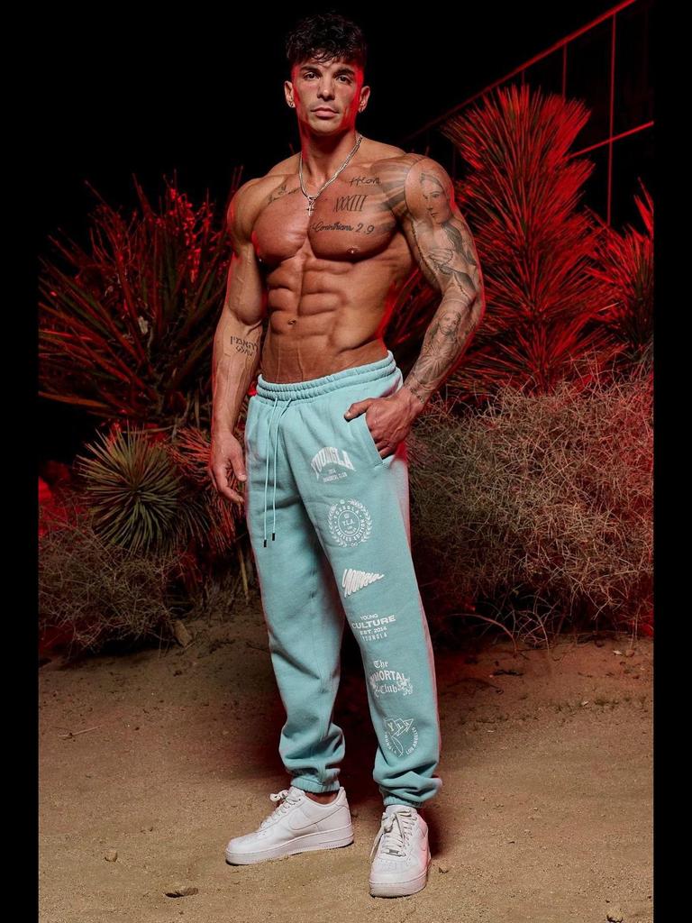 YOUNGLA Men's Cotton Printed Joggers - Gym, Sports, Casual Sweatpants