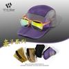 Baseball cap Foldable brim Outdoor quick-drying visor Mesh sun hat Sports cap Parent-child peaked cap Tide