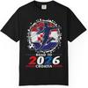 Strada per 2026 Croazia Giocatore di Calcio Squadra Nazionale Sostenitore Amante Fan Indumento Unisex T-Shirt Tinto in Capo