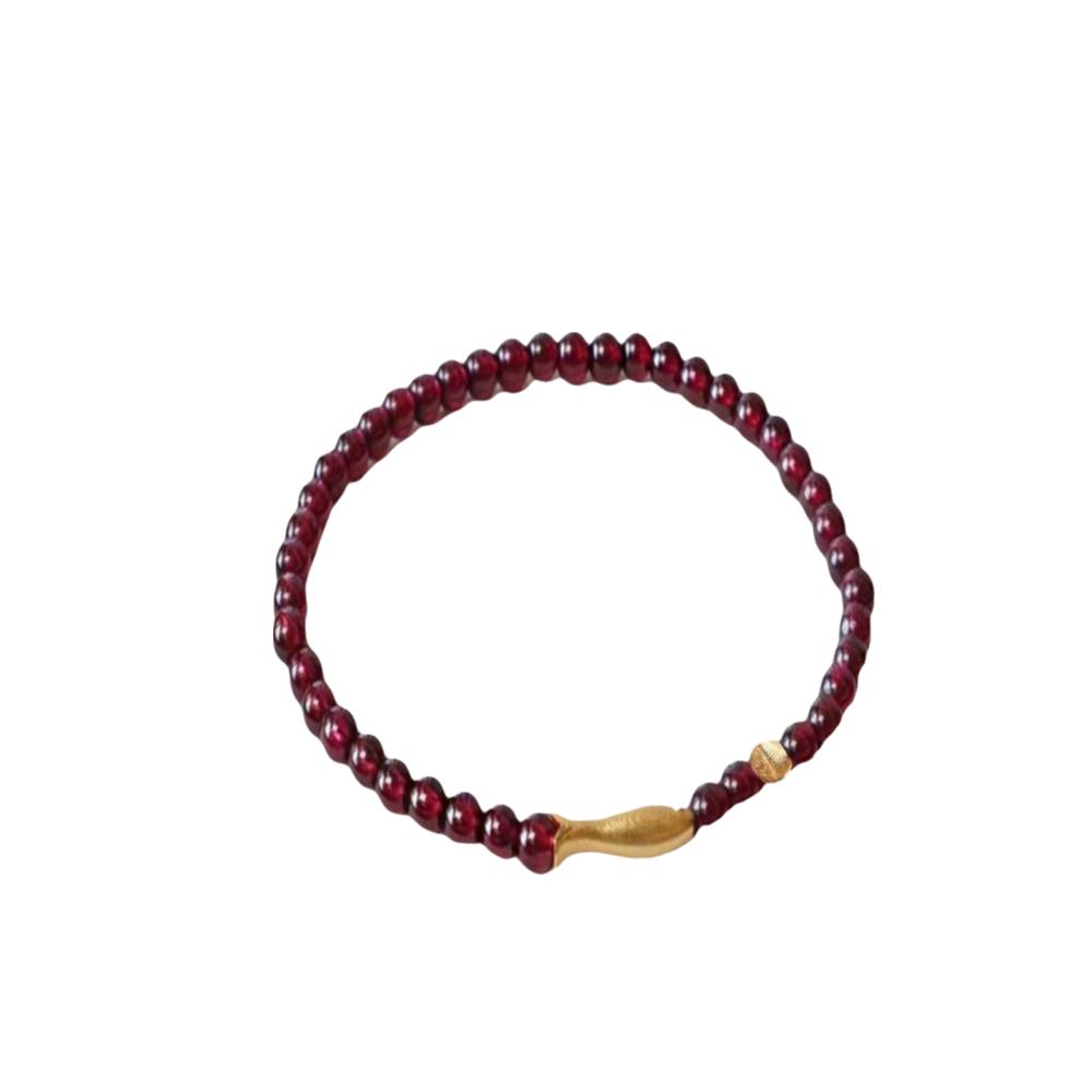 

Браслет из жемчуга с золотым покрытием, нишевый дизайн, ручной браслет-нить, браслет из бусин, парный браслет Style 2