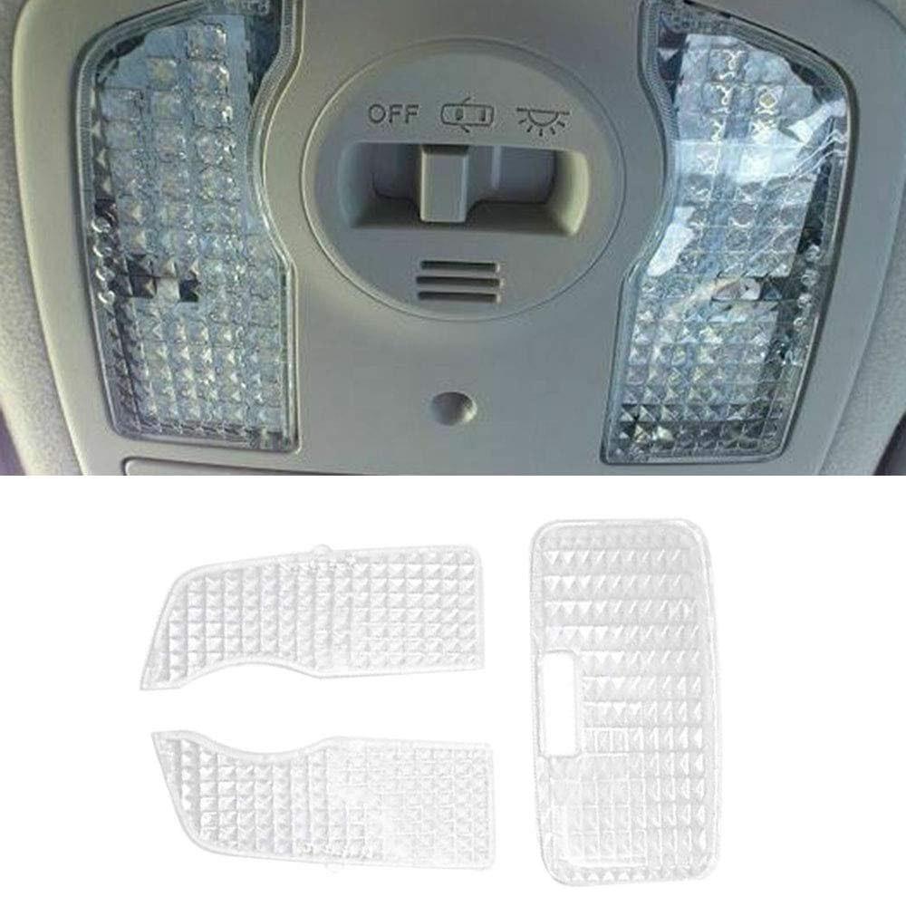 3x Clear Interior Map Dome Light Lens Cover For Toyota Prius 2010-15 80647-ZC00A