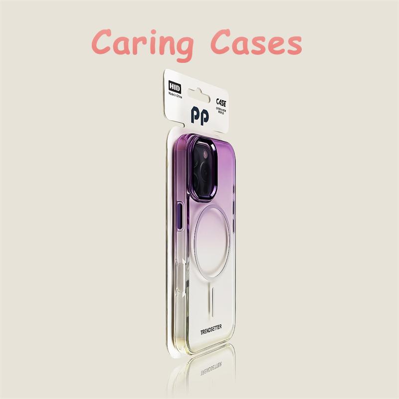 Чехол для iPhone 17 Pro Max, закатный фиолетовый градиент, MagSafe, противоударный, совместим с iPhone 16 15 14 13 iPhone17 Pro