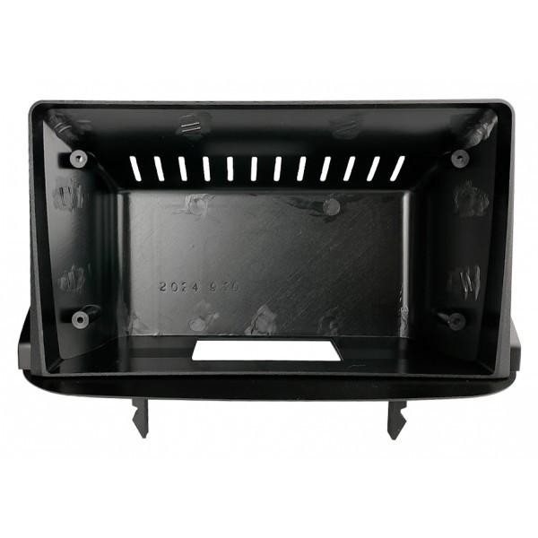 Car Fascia Radio Panel for Subaru Forester (Black) 2002-2008 Dash Kit Install Facia Console Bezel GPS Adapter Plate Trim 9 Inch