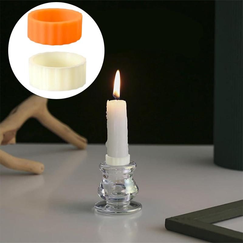 Hugger Grips Candle Rings Holders Stay Put Keep The Candles Upright And Place In