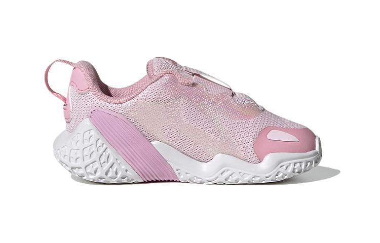 Adidas 4Uture Comfortable Slip Resistant Abrasion Resistant Low top Running Shoes Pink Infant And Toddler GW2880