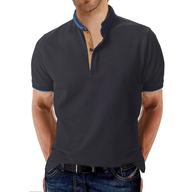 

Men S High-End Polo Shirt Custom Big Men S Short-Sleeved Golf Paul Lapel T-Shirt XXL