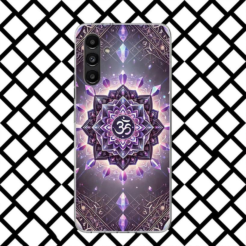 Mandala Chakra Insist Yoga Phone Case for Samsung Galaxy A17 A37 A57 A16 A26 A36 A56 A15 A25 A35 A55 A14 A24 A34 A54 A13 A23 A33