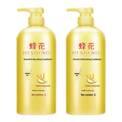 Bee & Flower Smooth Nourishing Hair Conditioner, Wheat Protein (2 X 1L)