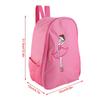 Girls Ballet Dance Embroidered Backpack Kids Shoulder Sports Bag(Pink)