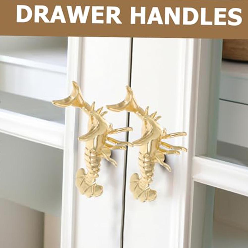 Decorative Handles Brass Lobster Door Handle Home Decor Accessories Housewarming Gifts Perfect For Special Occasions