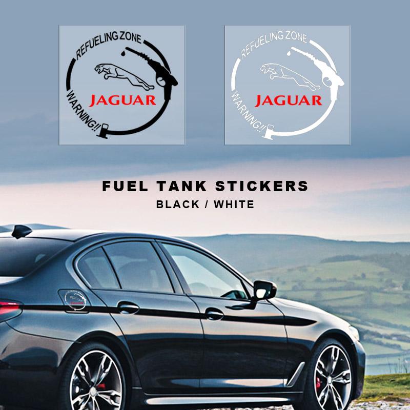 1Pcs Car Fuel Tank Cap Sticker Badge Auto Tuning Accessories For Jaguar XF XJ XE S-Type F-Type X-Type F-Pace I-Pace E-Pace XFR XKR